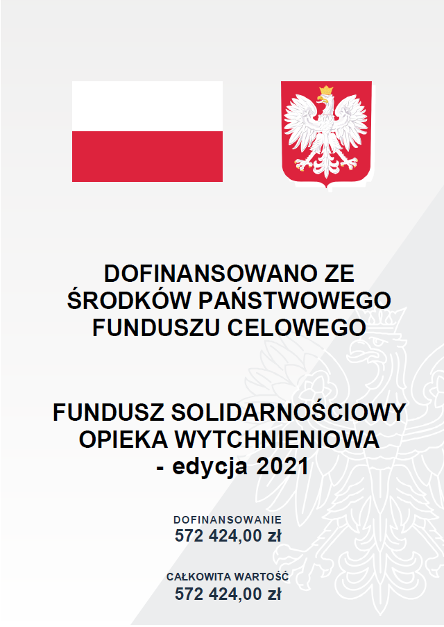 Plakat informacyjny o programie OW 2021